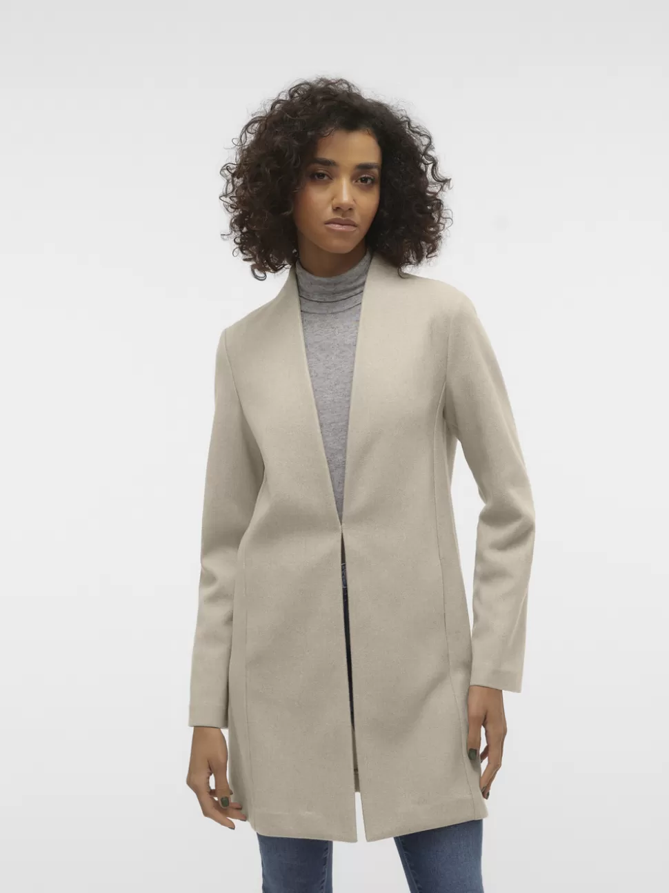Jackor^VERO MODA VMDAFNE Rock Oatmeal