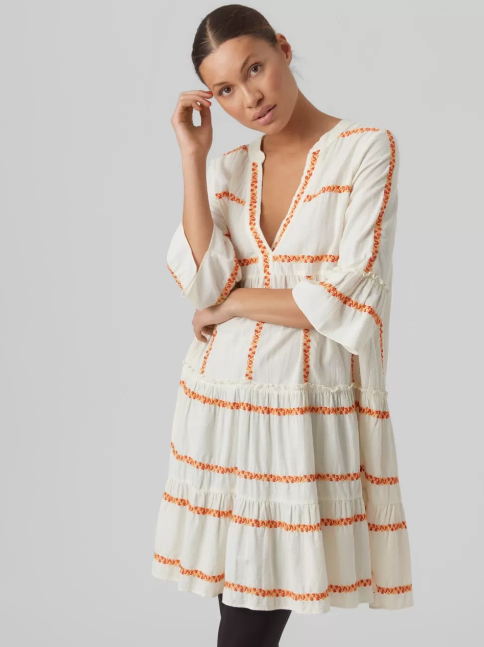 Klänningar | Toppar^VERO MODA VMDICTHE Kort Klänning Snow White