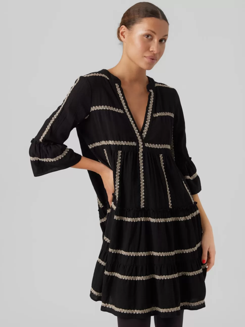 Klänningar | Toppar^VERO MODA VMDICTHE Kort Klänning Black