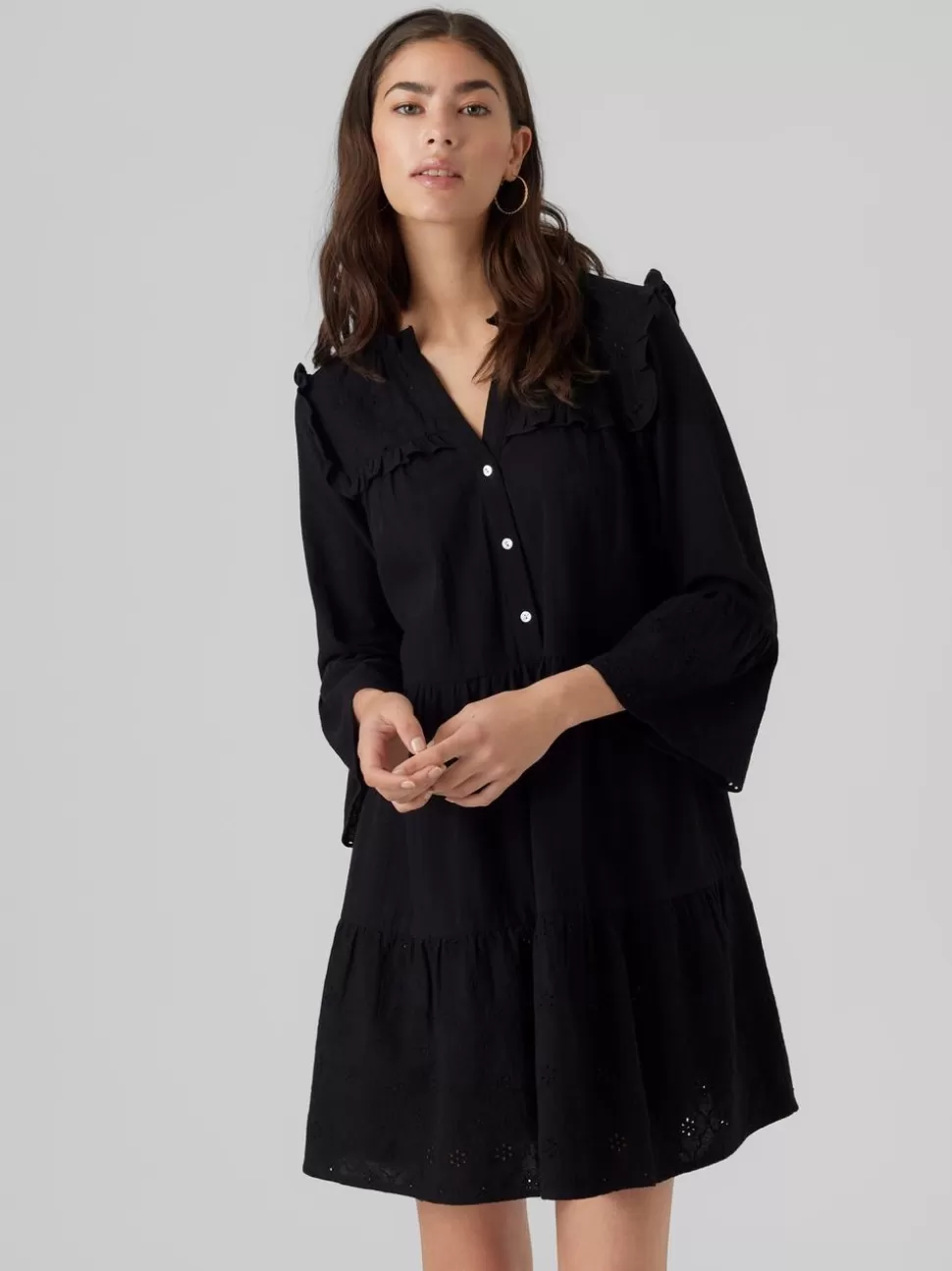 Klänningar | Toppar^VERO MODA VMDICTHE Kort Klänning Black