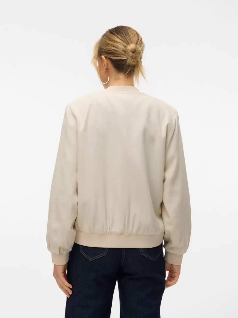 Jackor^VERO MODA VMDINNA Ytter-bomber Oatmeal