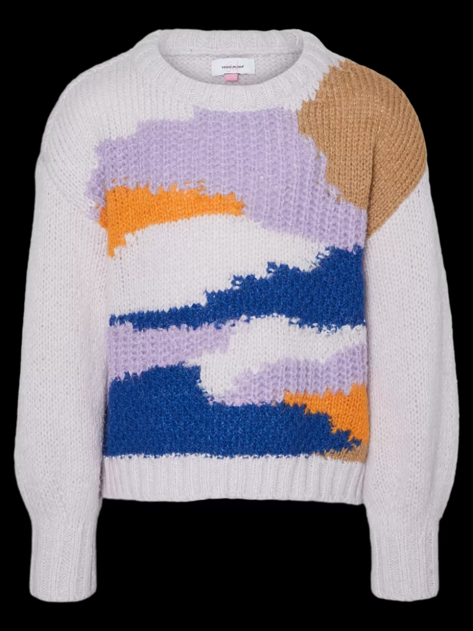 Toppar | Stickat^VERO MODA VMDIVINE Pullover Lavender Fog