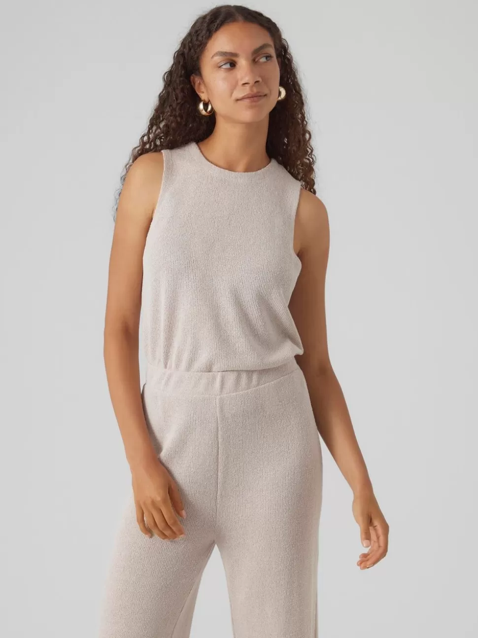 Stickat | Toppar^VERO MODA VMEDDIE Pullover Oatmeal