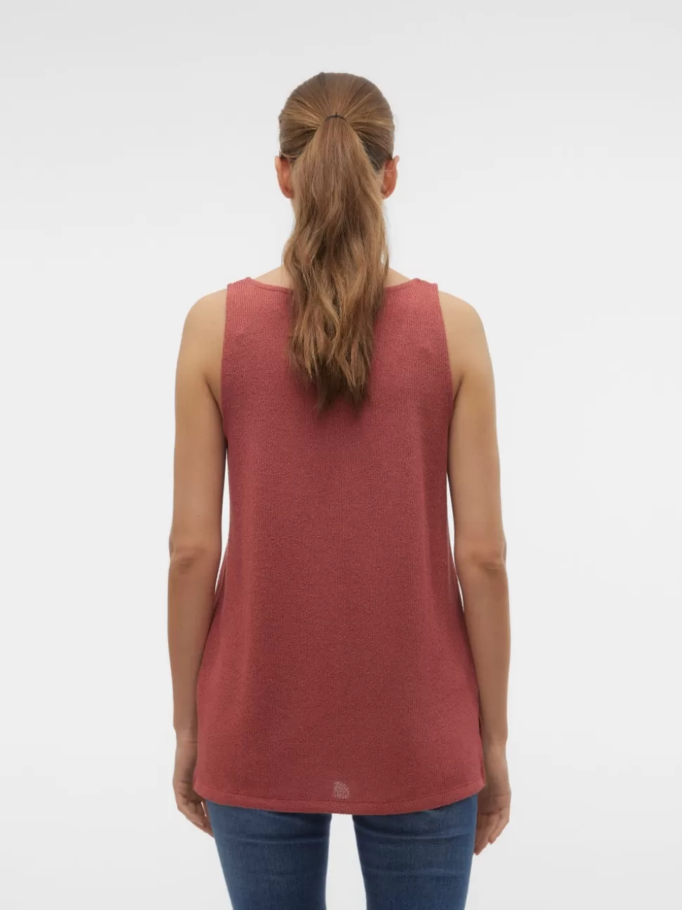 Stickat | Toppar^VERO MODA VMEDDIE Pullover Marsala