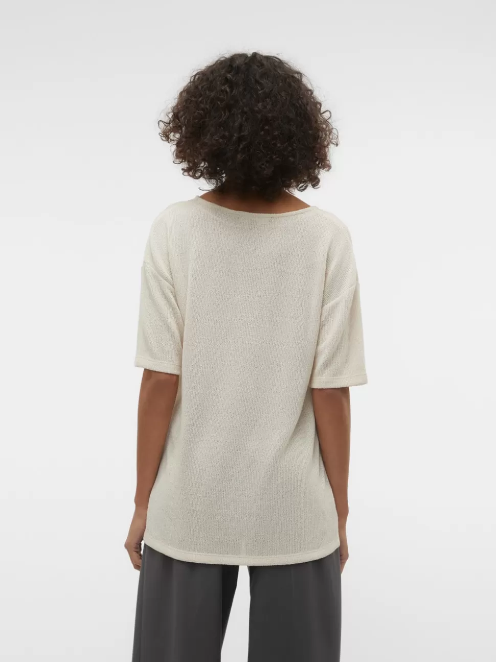 Stickat | Toppar^VERO MODA VMEDDIE Pullover Oatmeal