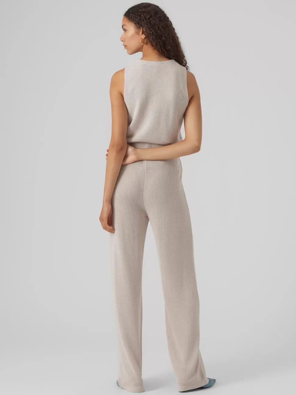 Stickat | Toppar^VERO MODA VMEDDIE Pullover Oatmeal