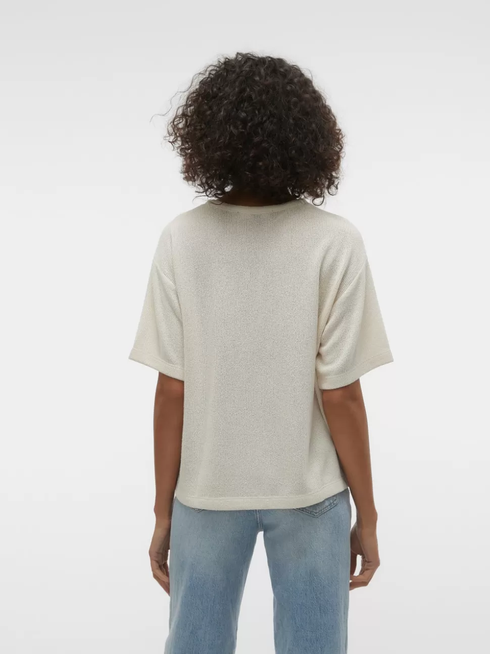 Stickat | Toppar^VERO MODA VMEDDIE Pullover Oatmeal