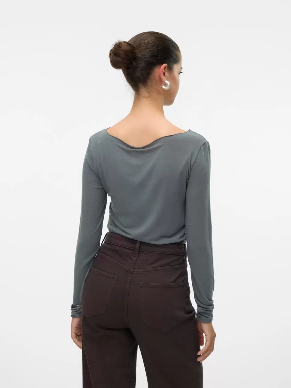 Toppar^VERO MODA VMELIANA Topp Balsam Green