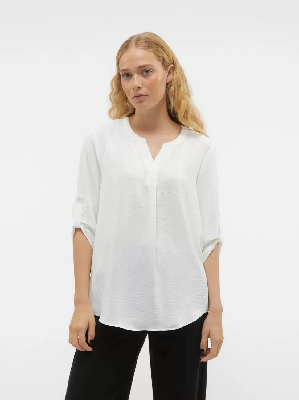 Toppar | Basics^VERO MODA VMELVA Topp Snow White