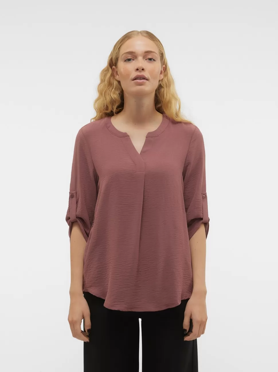 Toppar | Basics^VERO MODA VMELVA Topp Rose Brown