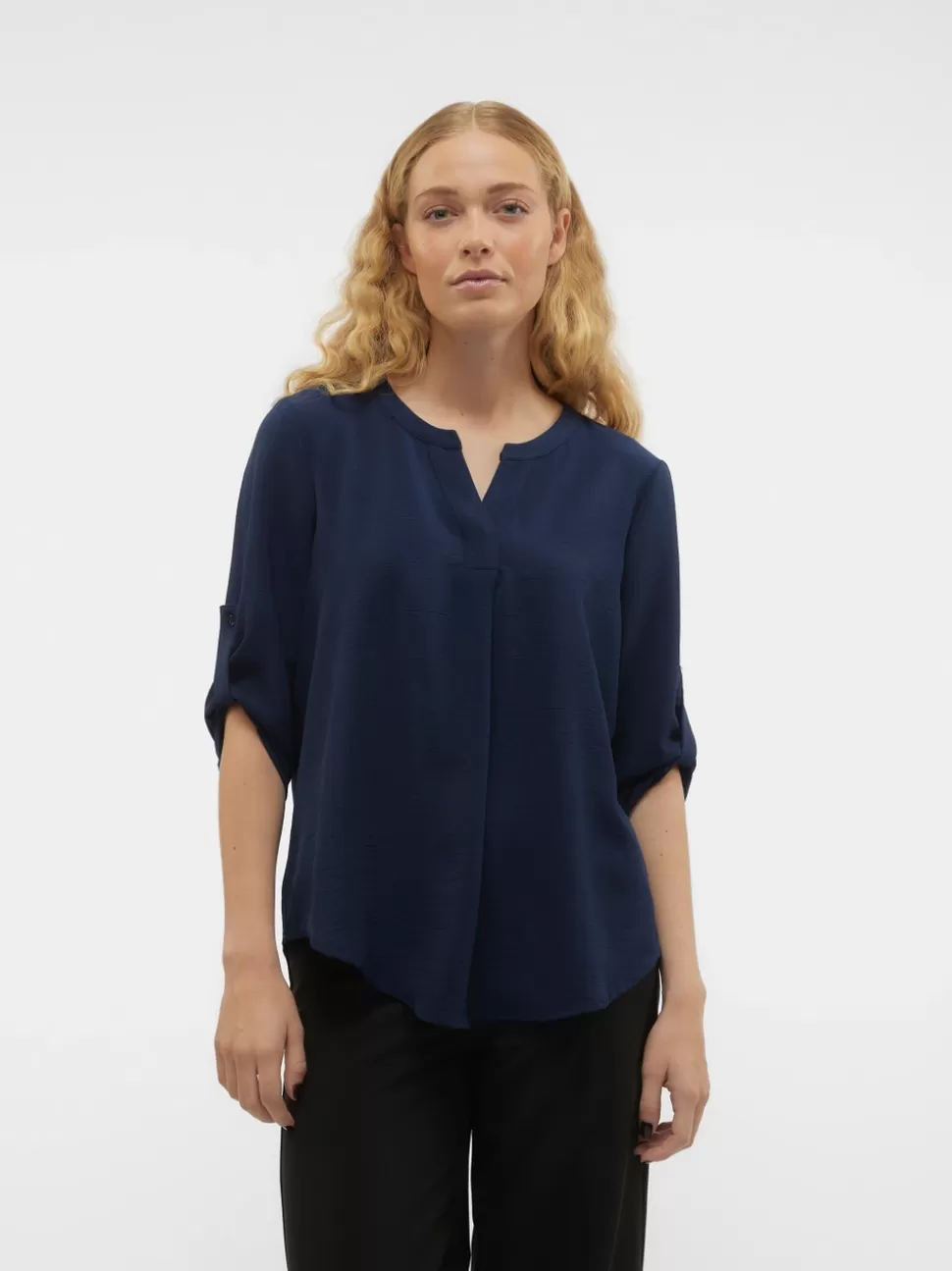 Toppar | Basics^VERO MODA VMELVA Topp Navy Blazer