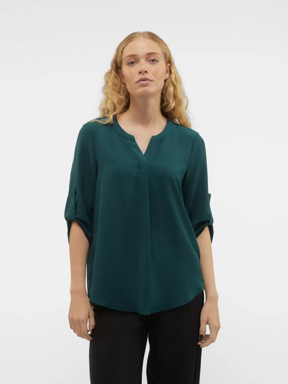 Toppar | Basics^VERO MODA VMELVA Topp Sea Moss