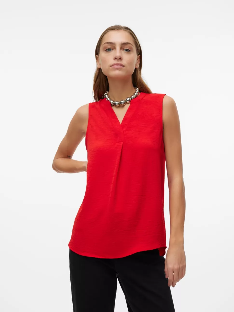 Toppar | Basics^VERO MODA VMELVA Topp Goji Berry
