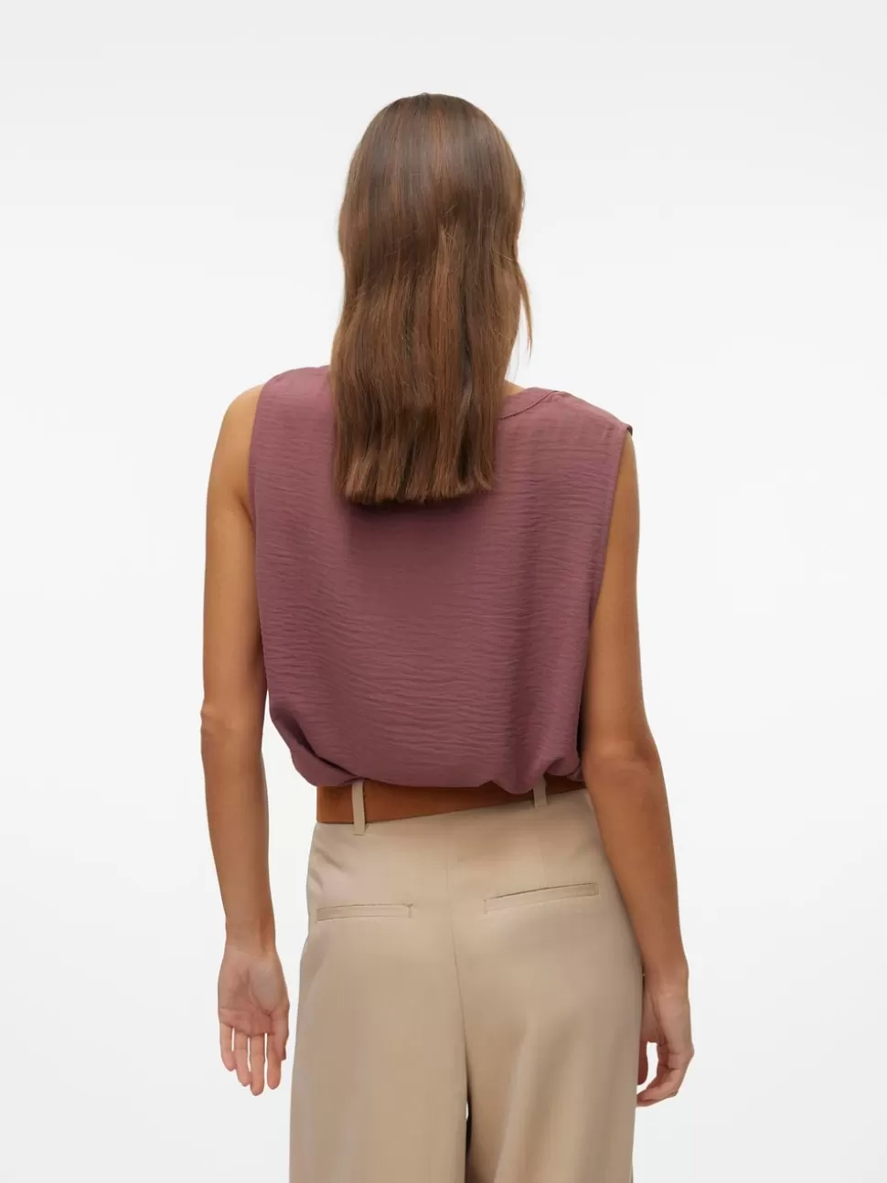 Toppar | Basics^VERO MODA VMELVA Topp Rose Brown