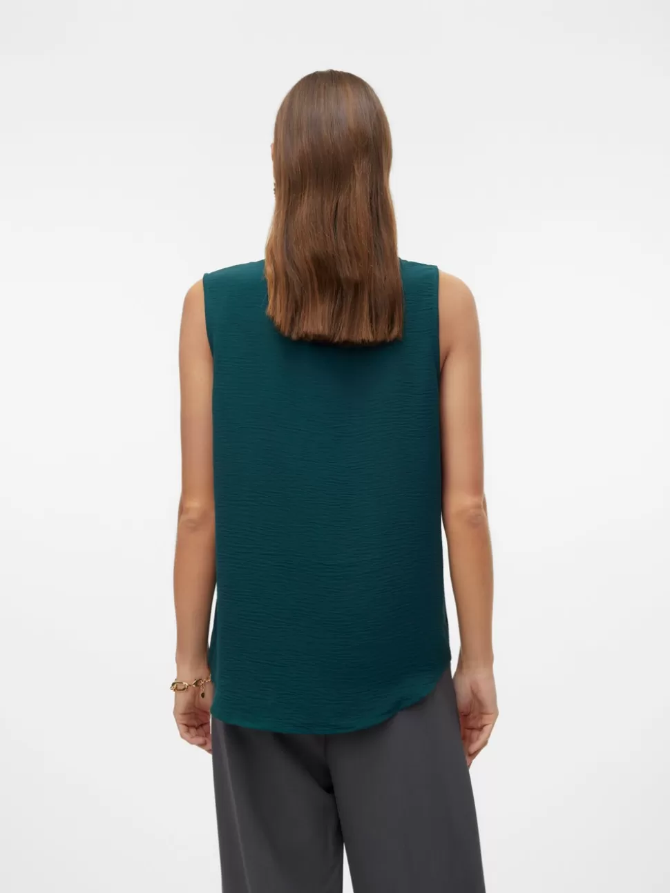 Toppar | Basics^VERO MODA VMELVA Topp Sea Moss
