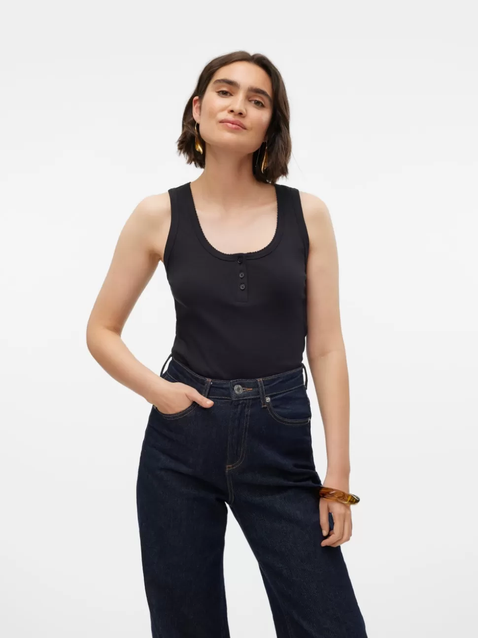 Toppar | Basics^VERO MODA VMEMMA Topp Black