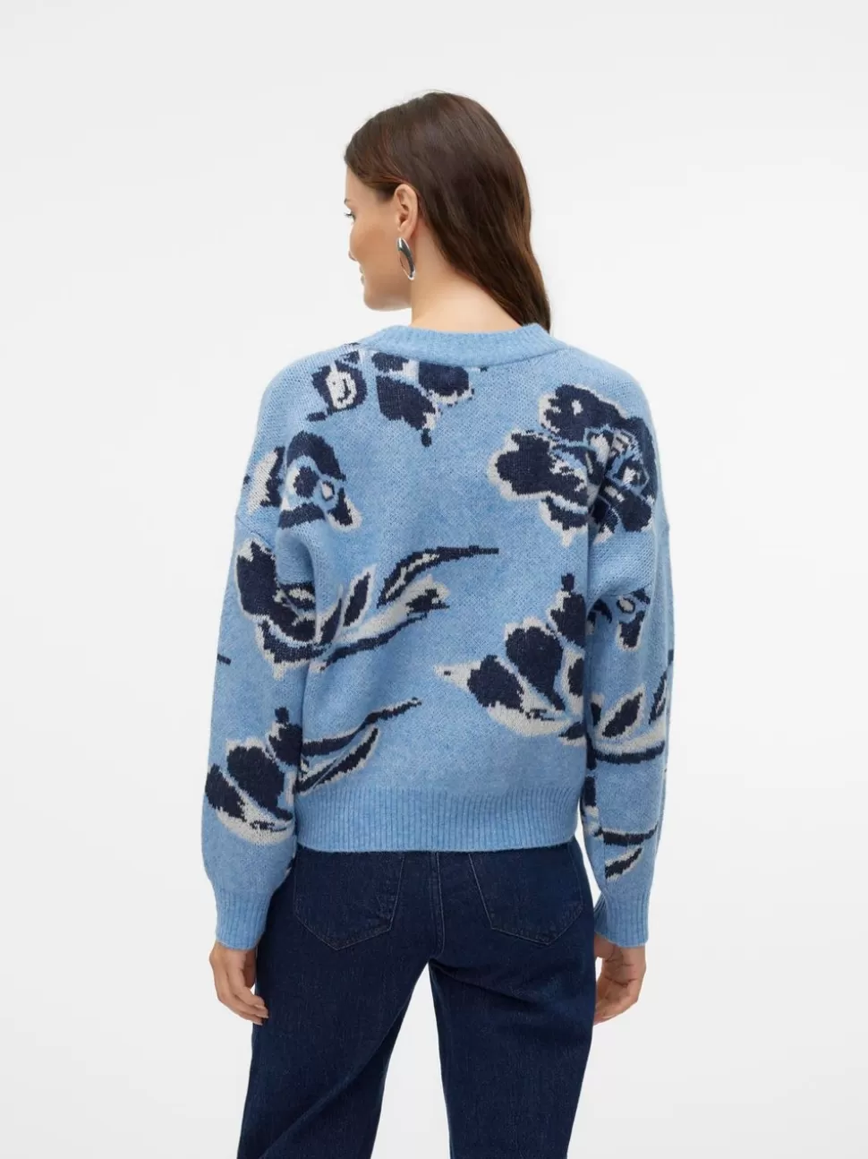Stickat^VERO MODA VMESTRID Pullover Allure