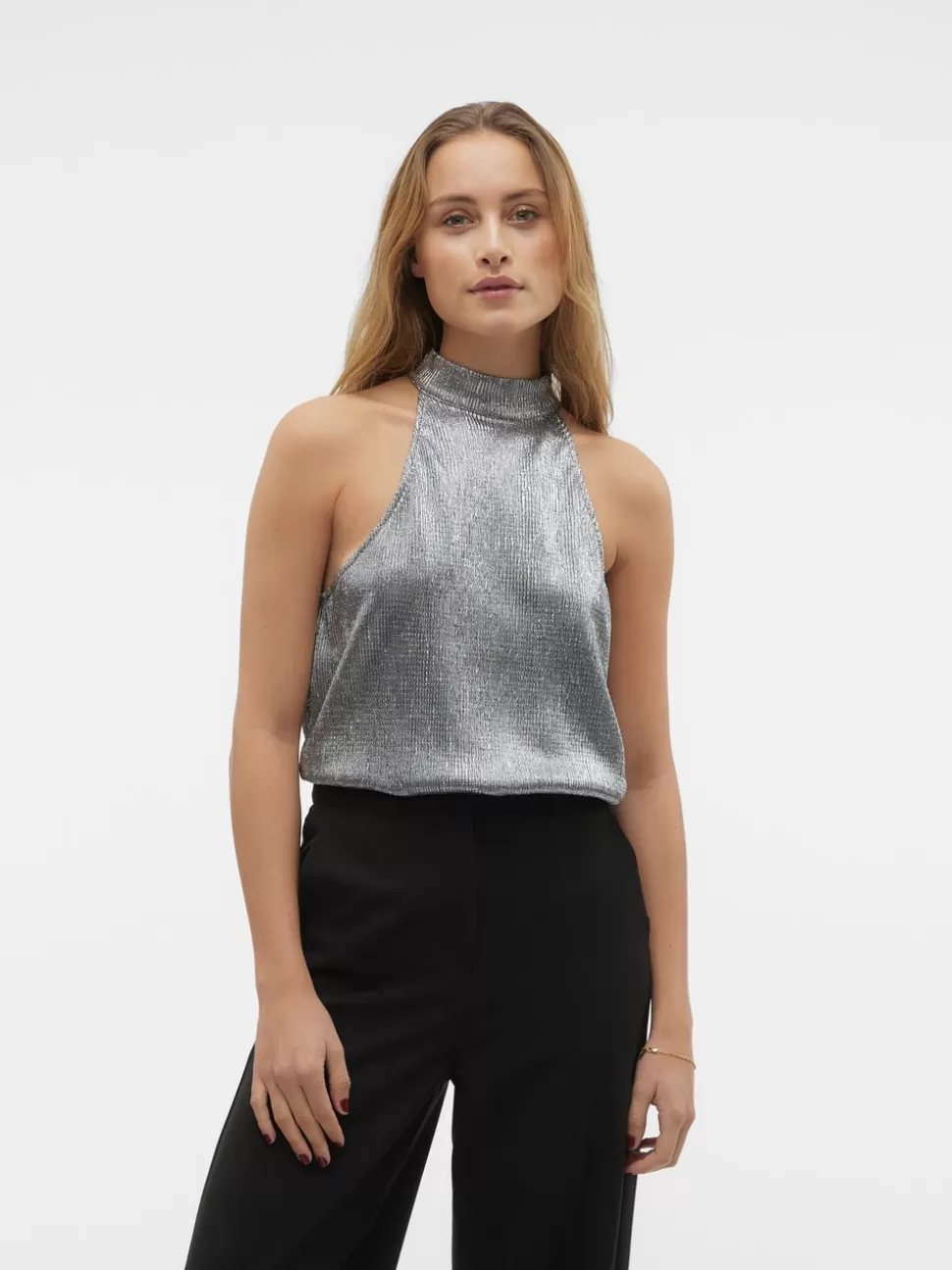 Festkläder | Toppar^VERO MODA VMFELINE Topp Silver