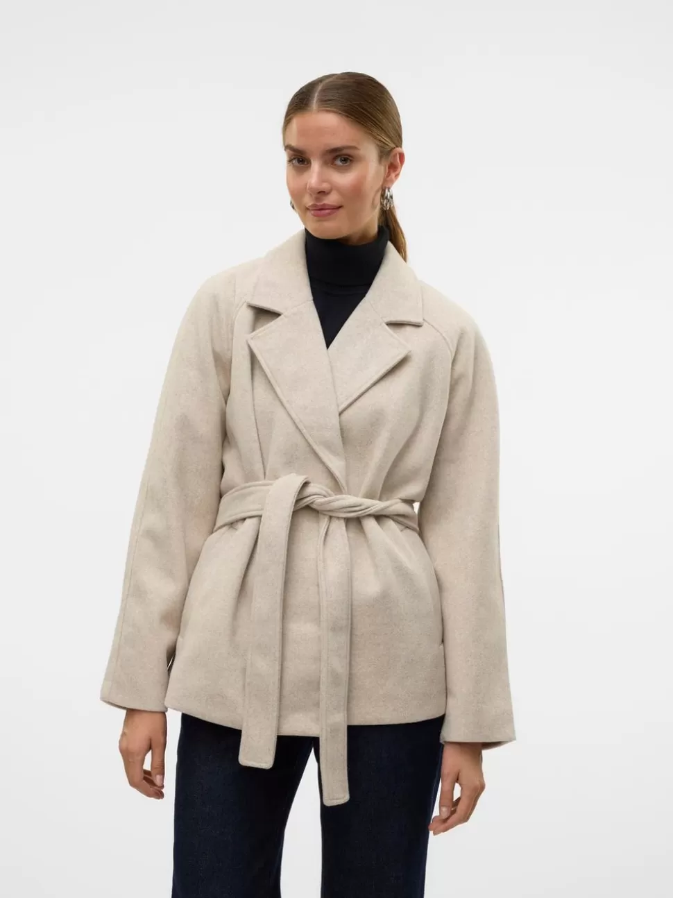 Jackor^VERO MODA VMFORTUNEAYA Jacka Oatmeal