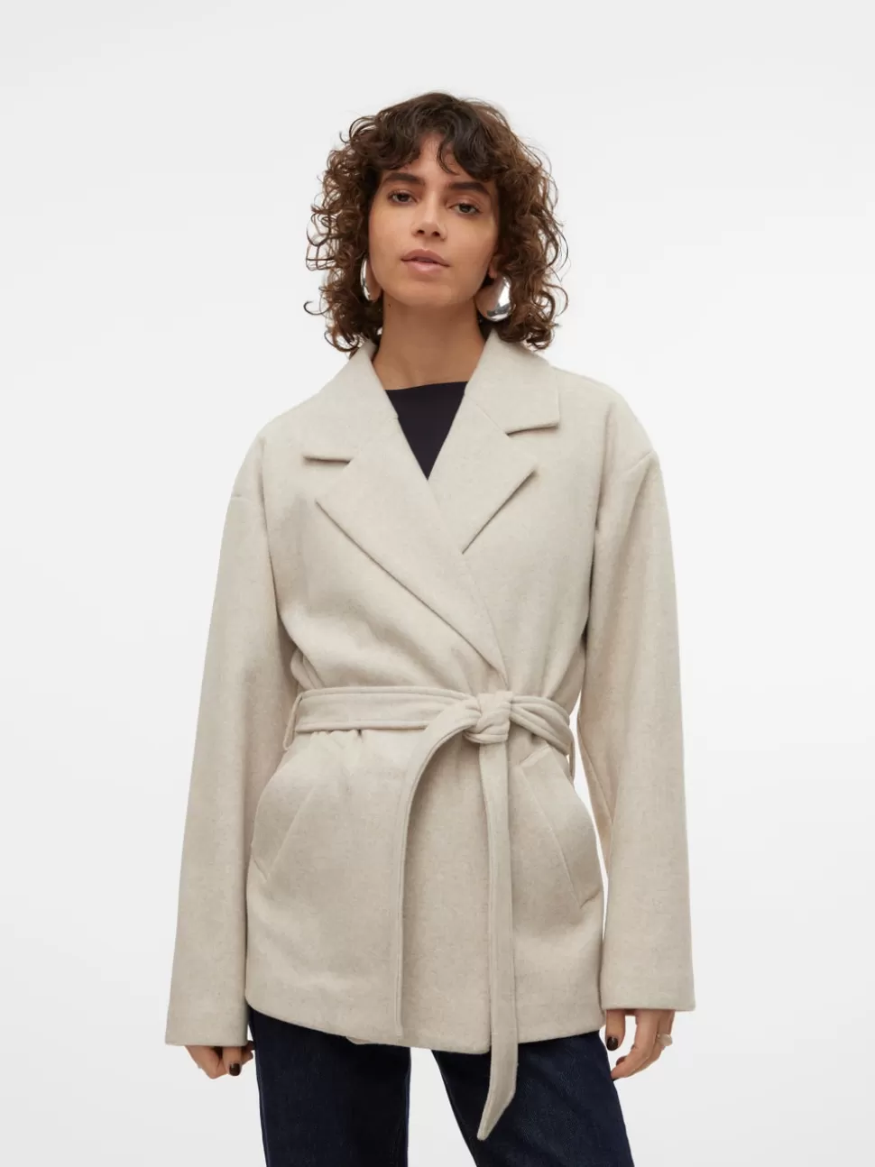 Jackor^VERO MODA VMFORTUNEAYA Jacka Oatmeal