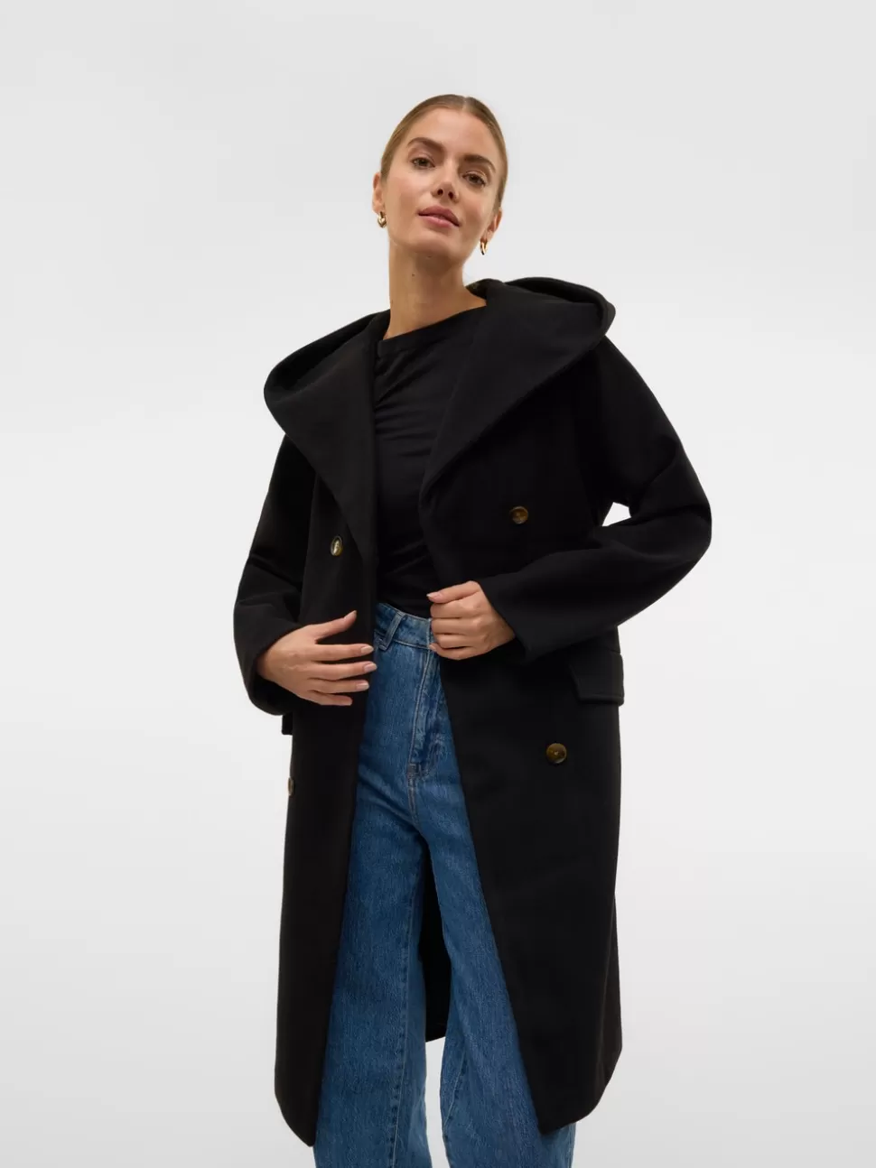 Jackor^VERO MODA VMFORTUNECILLE Rock Black