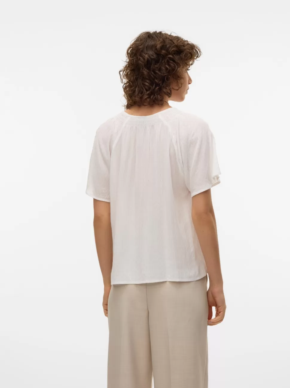 Toppar^VERO MODA VMGABBI Topp Snow White