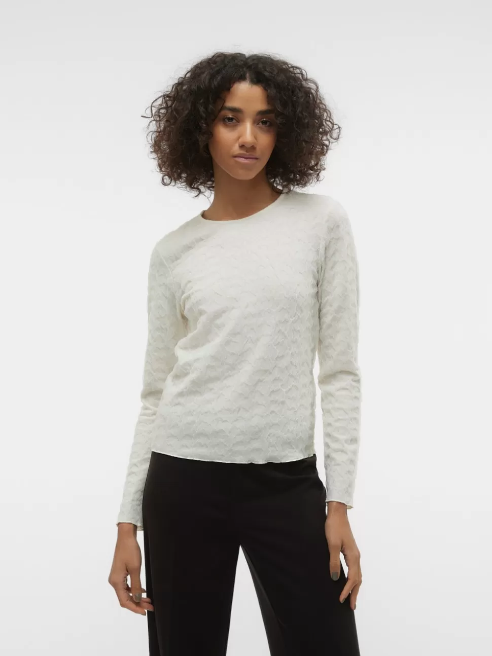 Toppar^VERO MODA VMGLAZE Topp Snow White