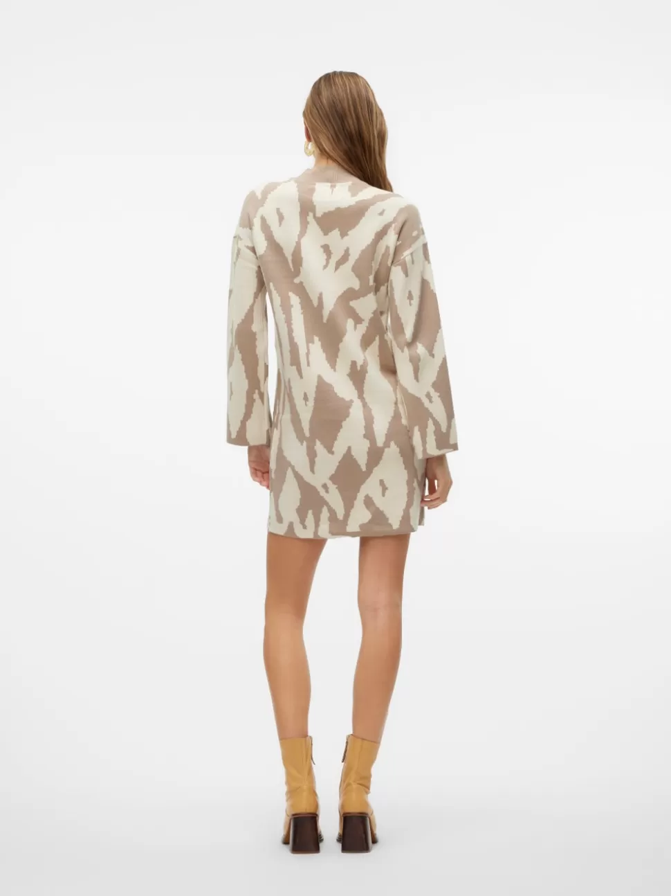 Klänningar^VERO MODA VMGOLD Kort Klänning Silver Mink