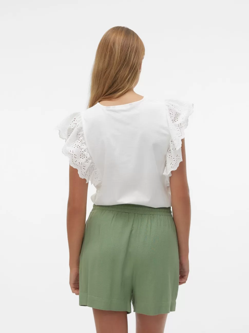 Toppar^VERO MODA VMHANNE Topp Snow White
