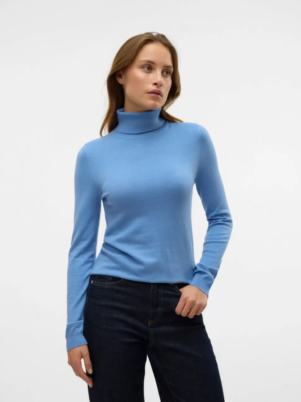 Stickat^VERO MODA VMHAPPINESS Pullover Allure