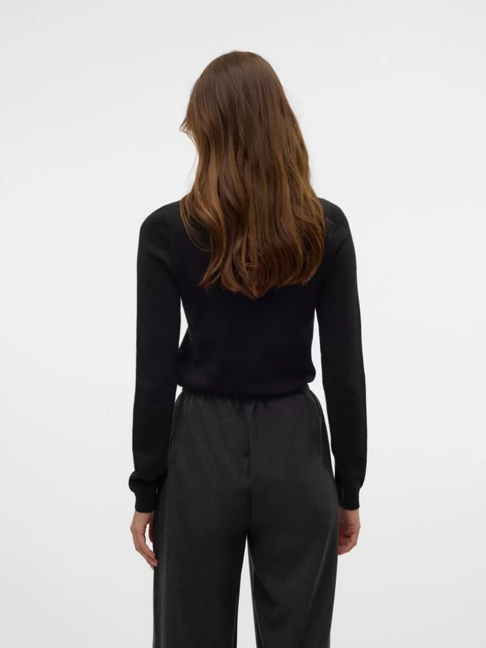 Festkläder | Stickat^VERO MODA VMHAPPYGLITTER Pullover Black