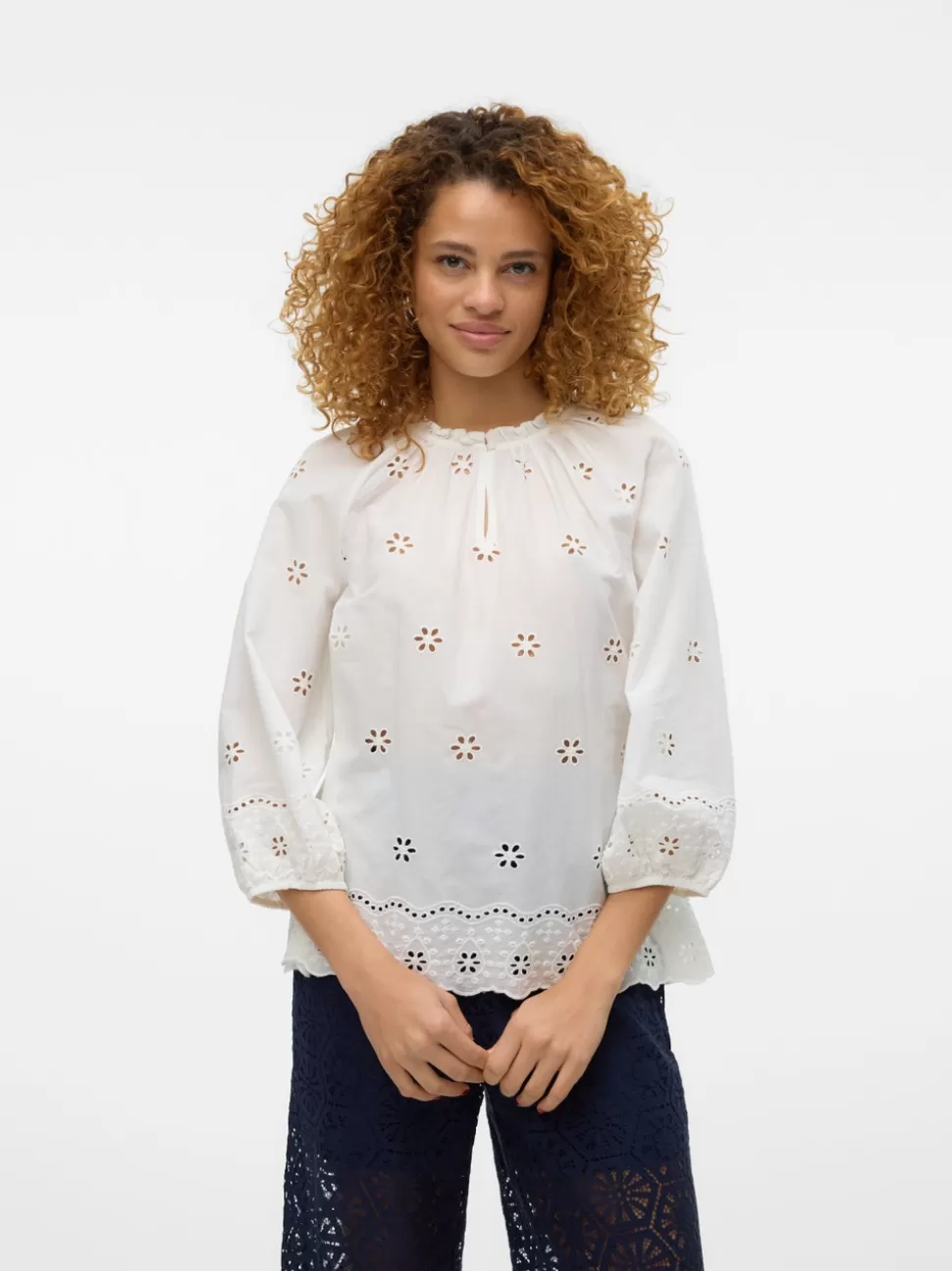 Toppar^VERO MODA VMHAYLE Topp Snow White