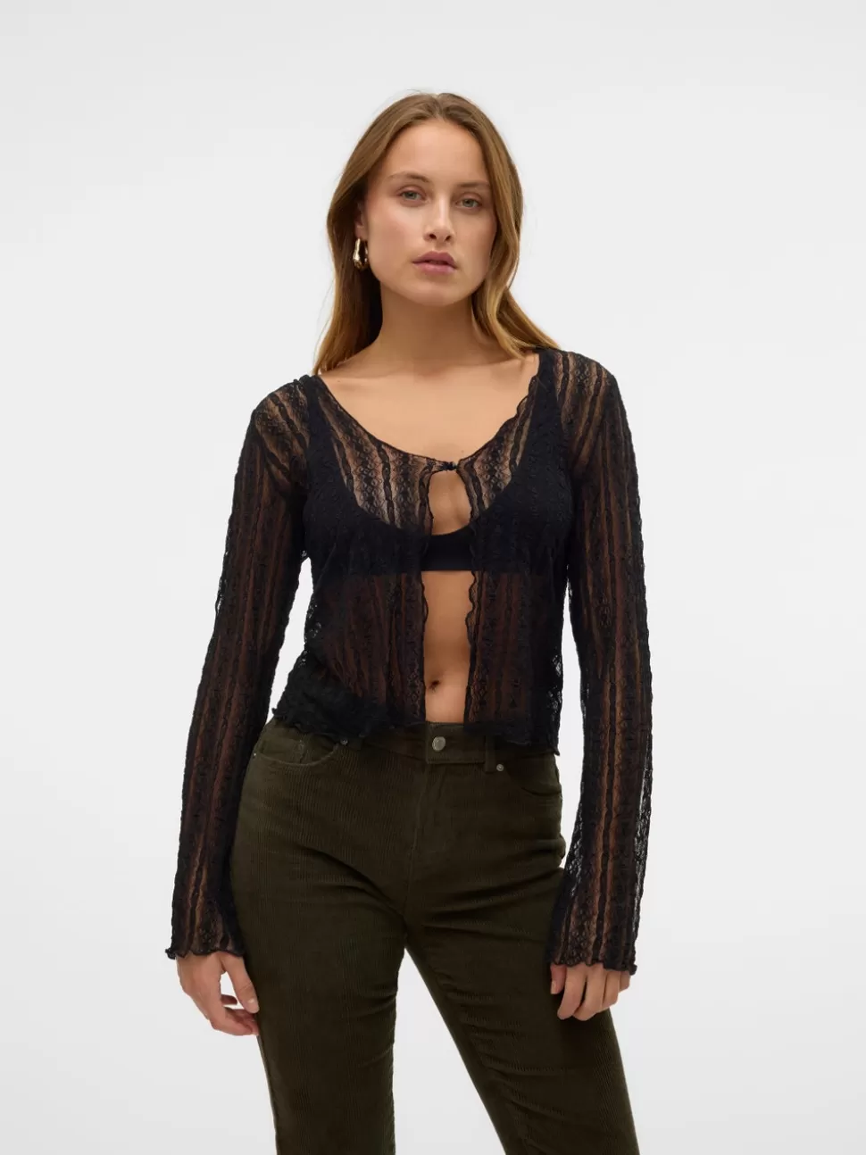 Festkläder | Toppar^VERO MODA VMINA Kofta Black