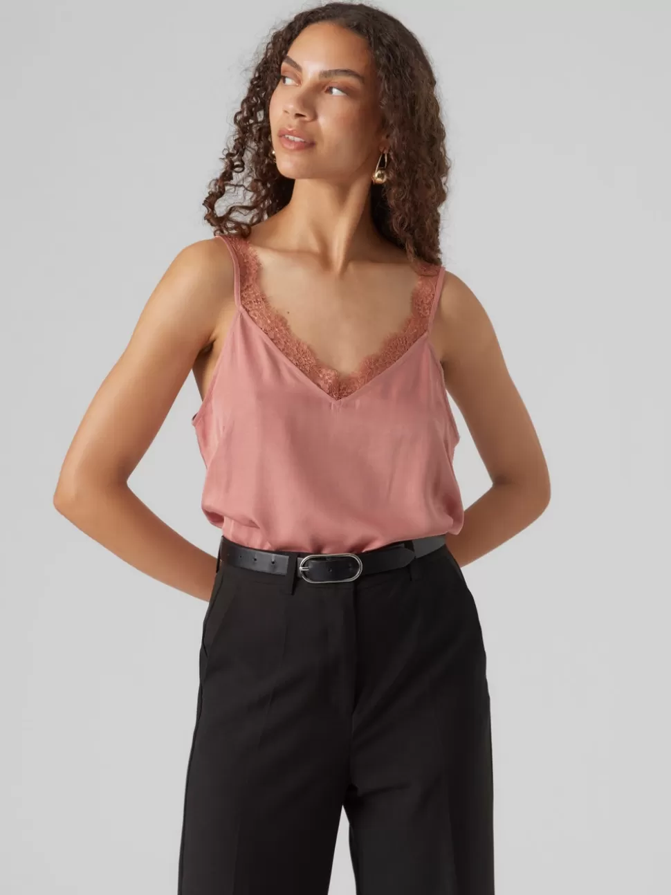 Toppar^VERO MODA VMINA Topp Old Rose