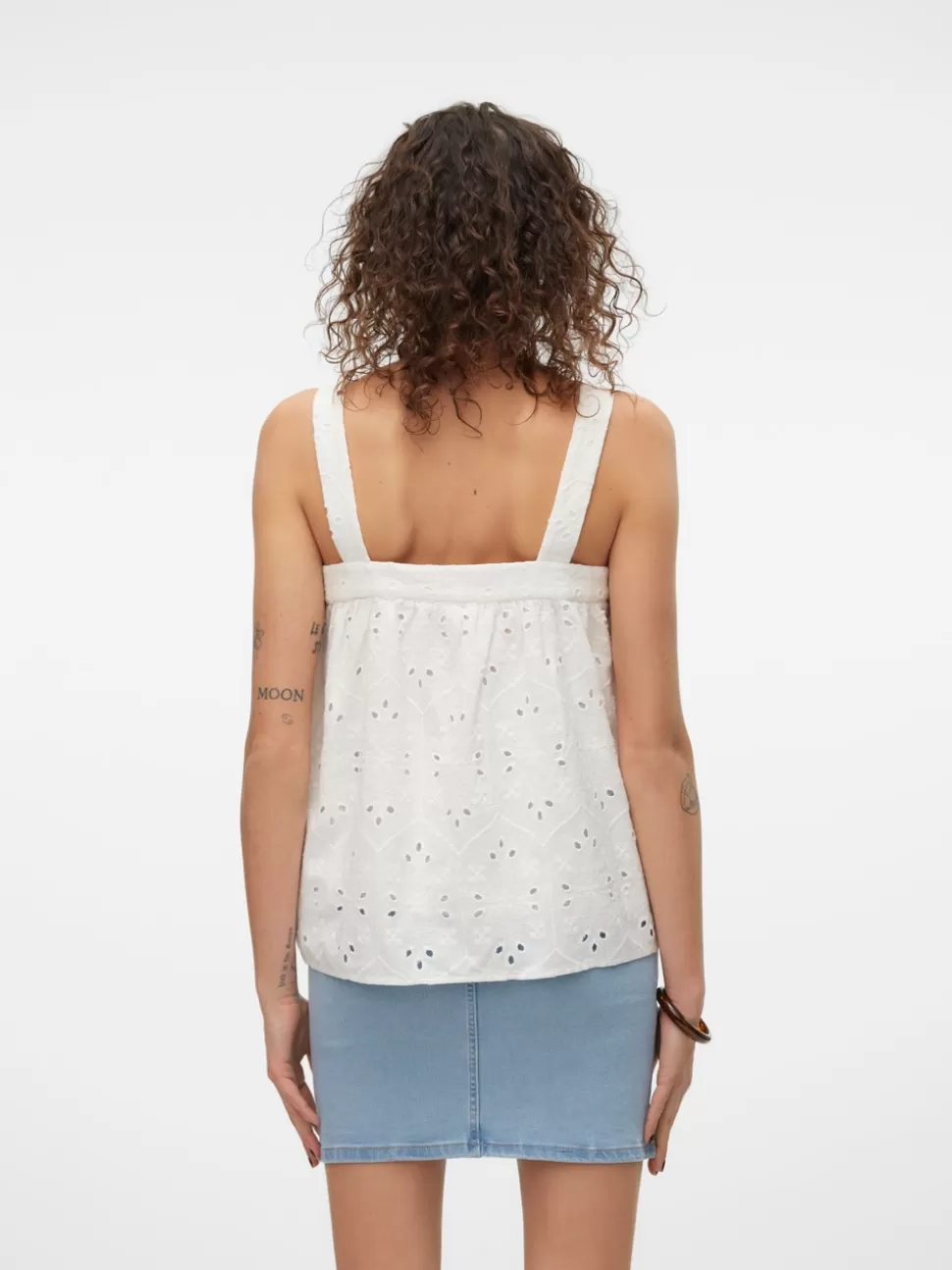 Toppar^VERO MODA VMIRINA Topp Snow White