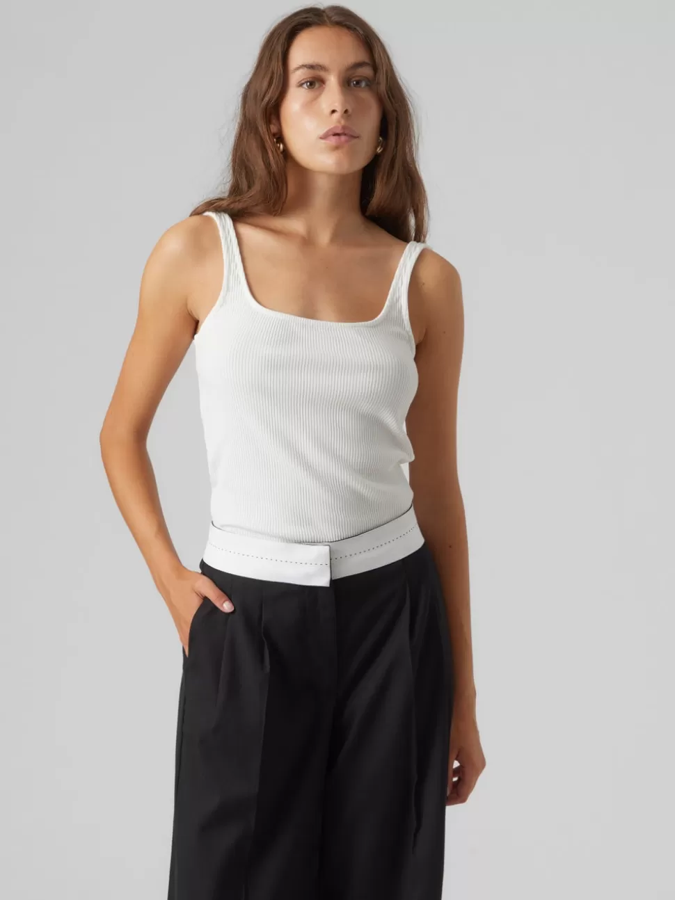 Toppar^VERO MODA VMISLA Topp Snow White