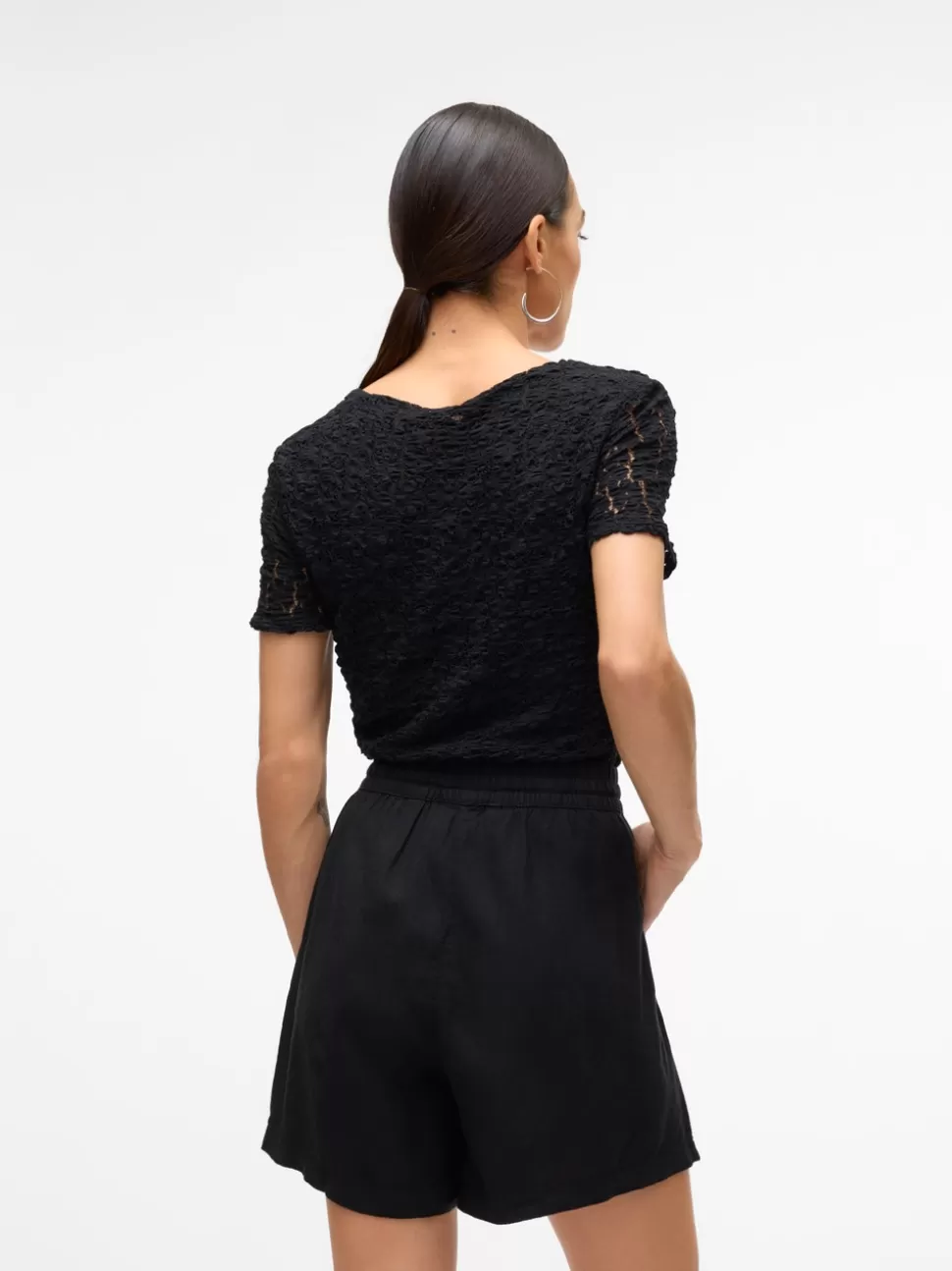 Toppar^VERO MODA VMIVANIA Topp Black
