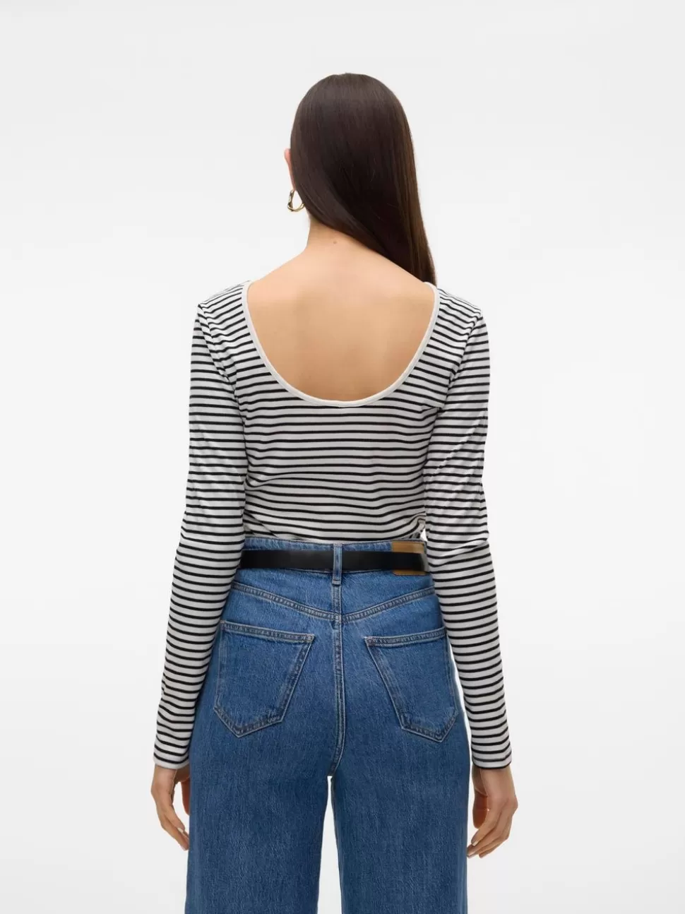 Toppar^VERO MODA VMIWETT T-shirt Snow White