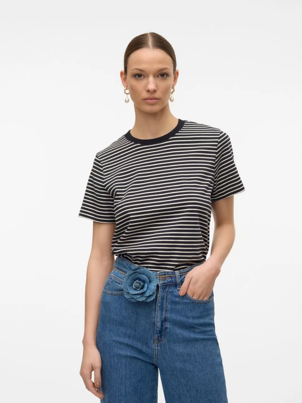 Toppar^VERO MODA VMJADA T-shirt Black