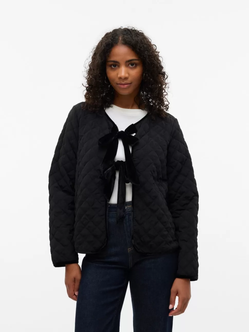 Toppar^VERO MODA VMJANE Kofta Black