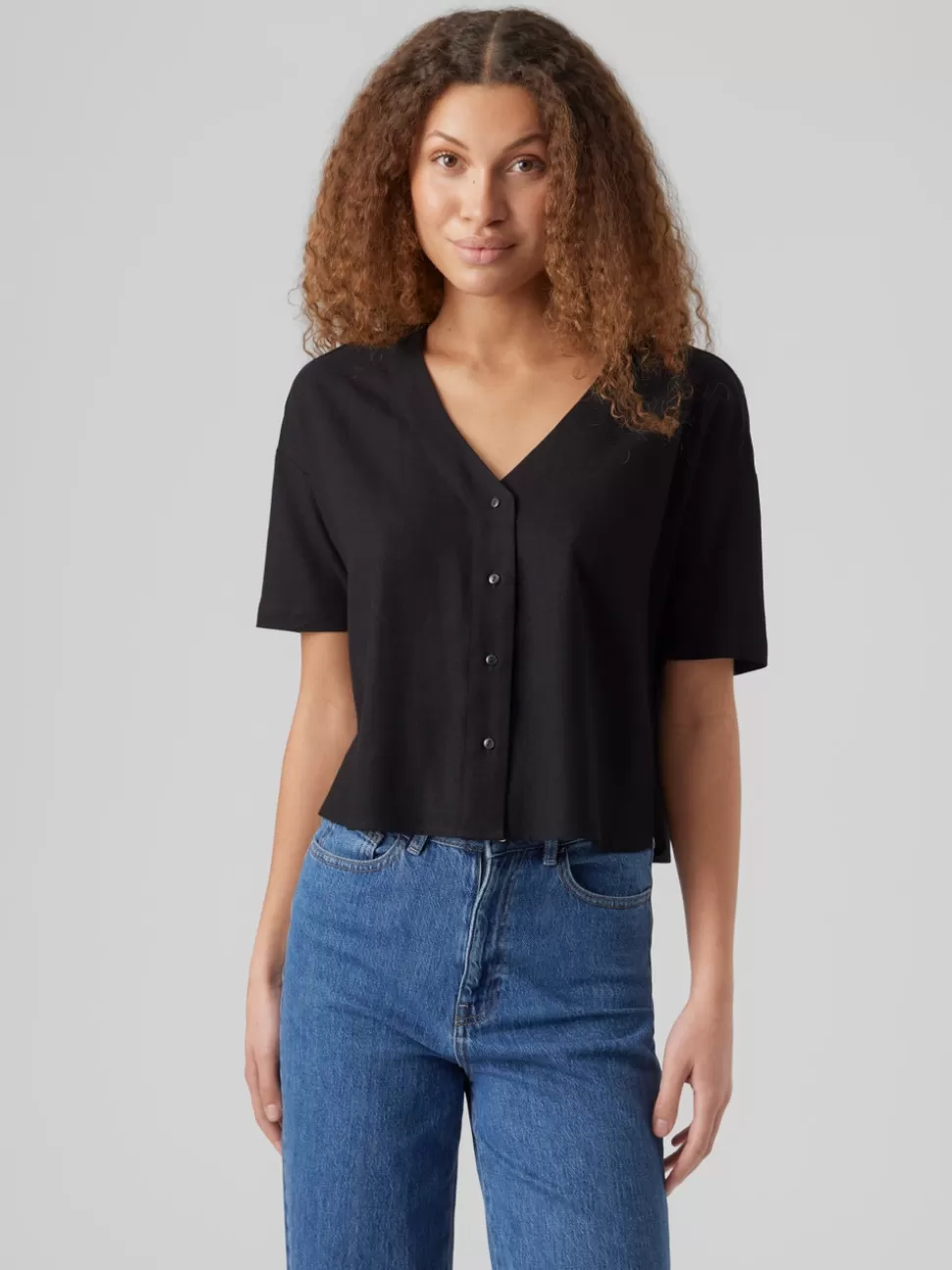 Skjortor | Toppar^VERO MODA VMJESMILO Skjorta Black