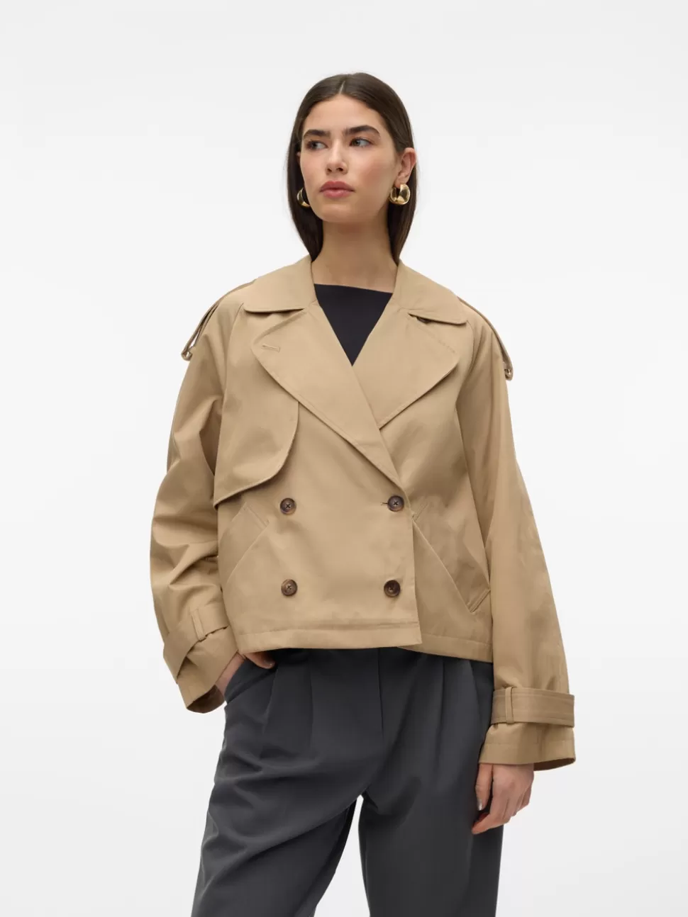 Jackor^VERO MODA VMJEWEL Jacka Cornstalk