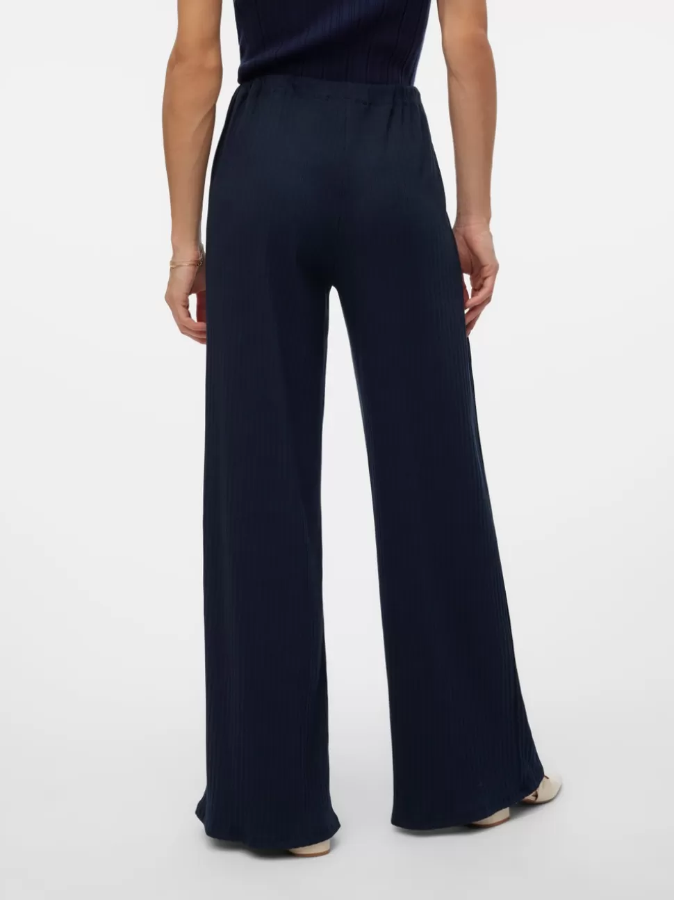 Byxor^VERO MODA VMJOSEPHINE Medelhög Midja Byxor Salute