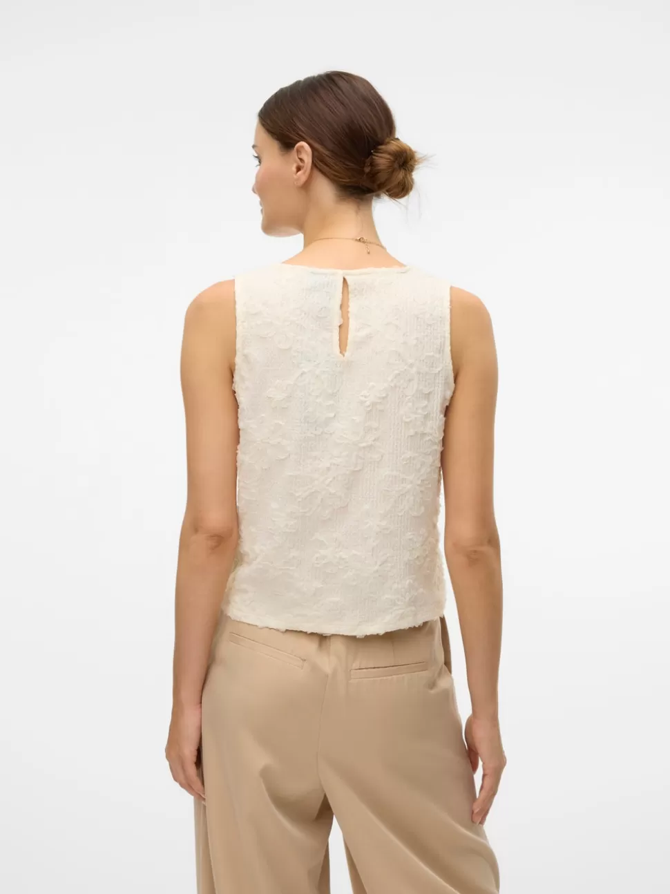 Toppar^VERO MODA VMJUNE Linne Birch