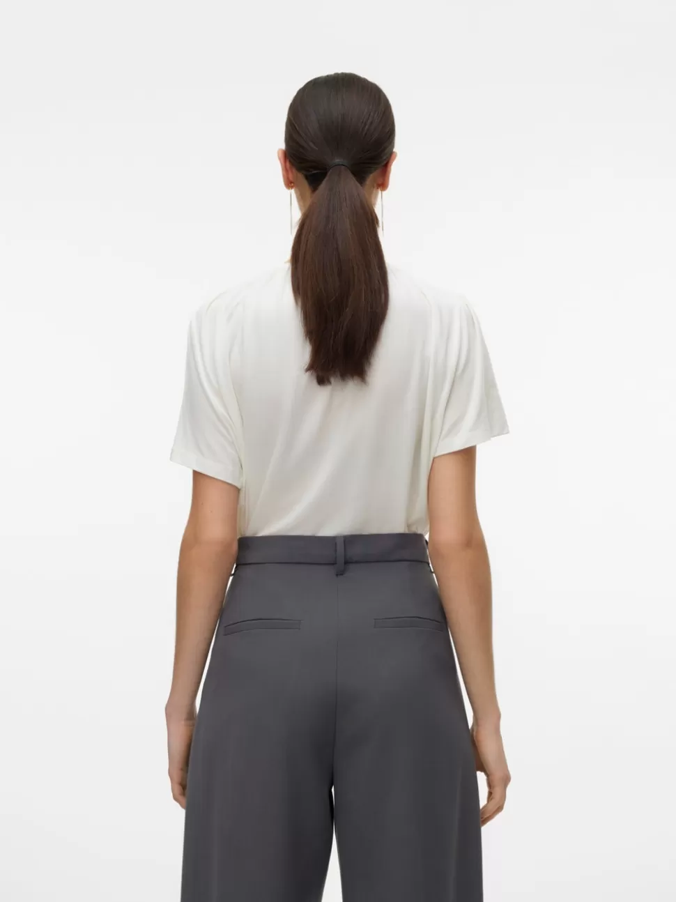 Toppar^VERO MODA VMJUNE Topp Snow White