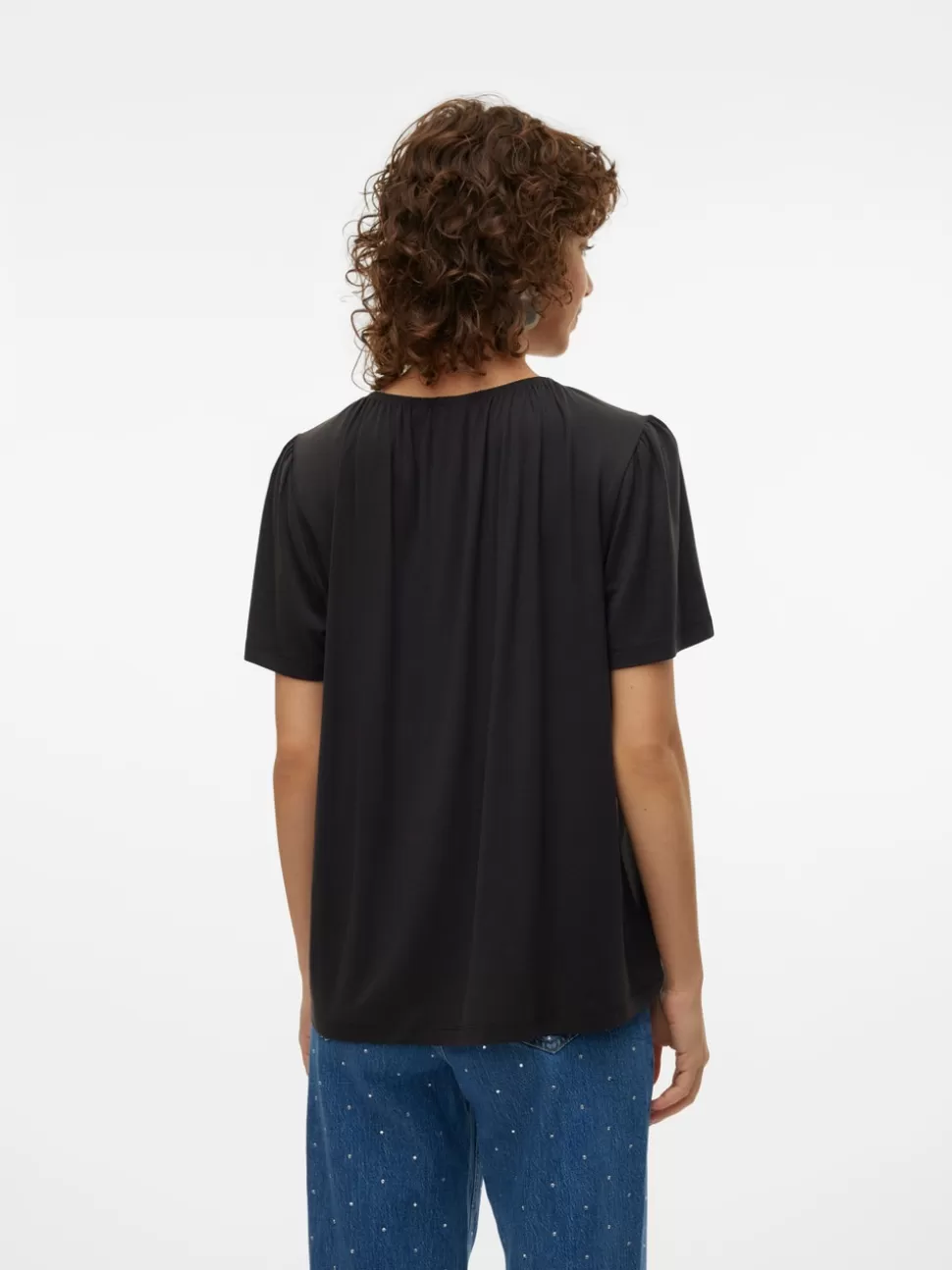 Toppar^VERO MODA VMJUNE Topp Black