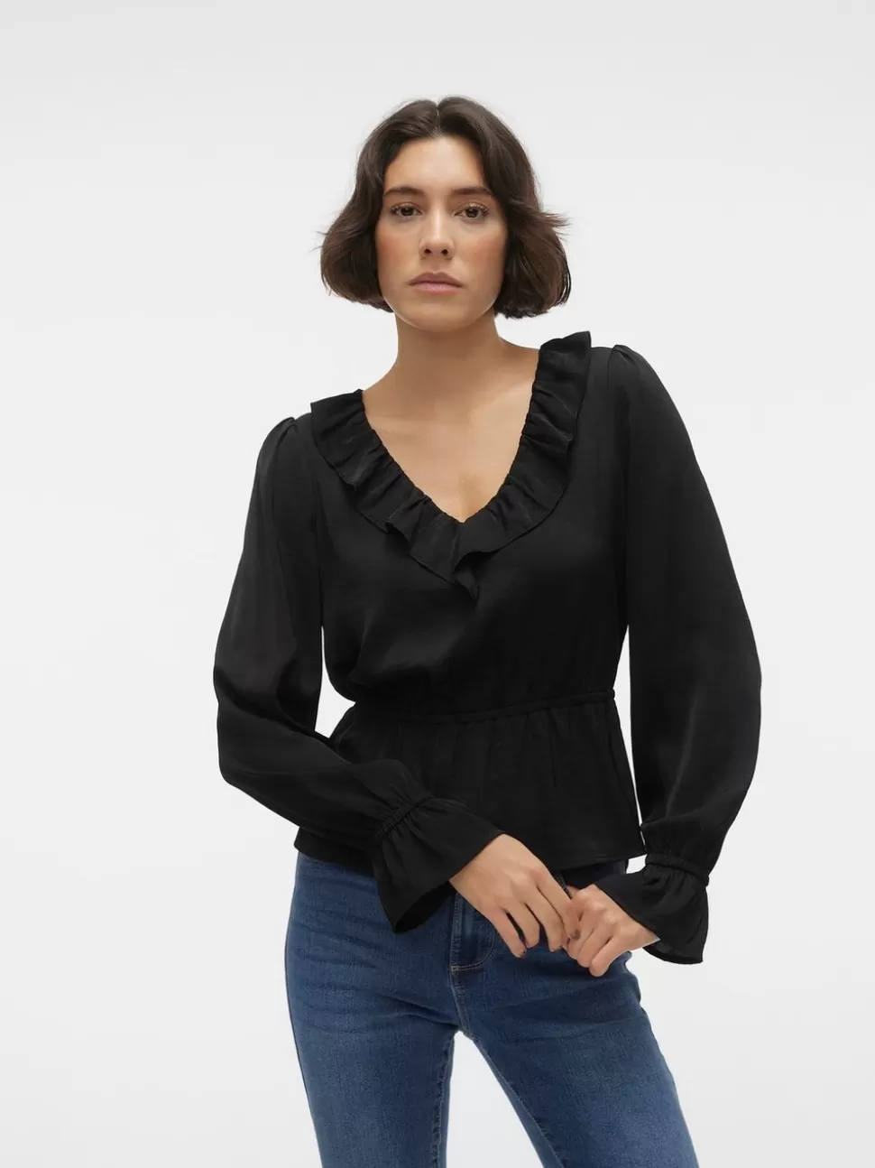 Festkläder | Toppar^VERO MODA VMKATRINE Topp Black