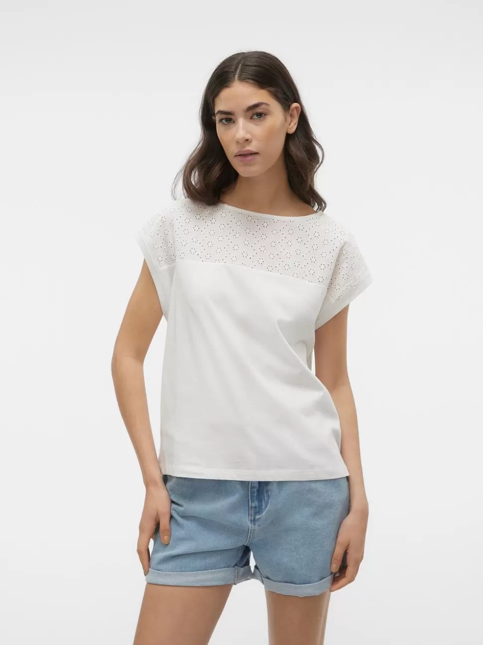 Toppar^VERO MODA VMKAYA Topp Snow White