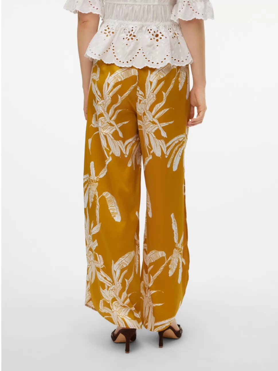 Byxor^VERO MODA VMKEILA Byxor Chai Tea