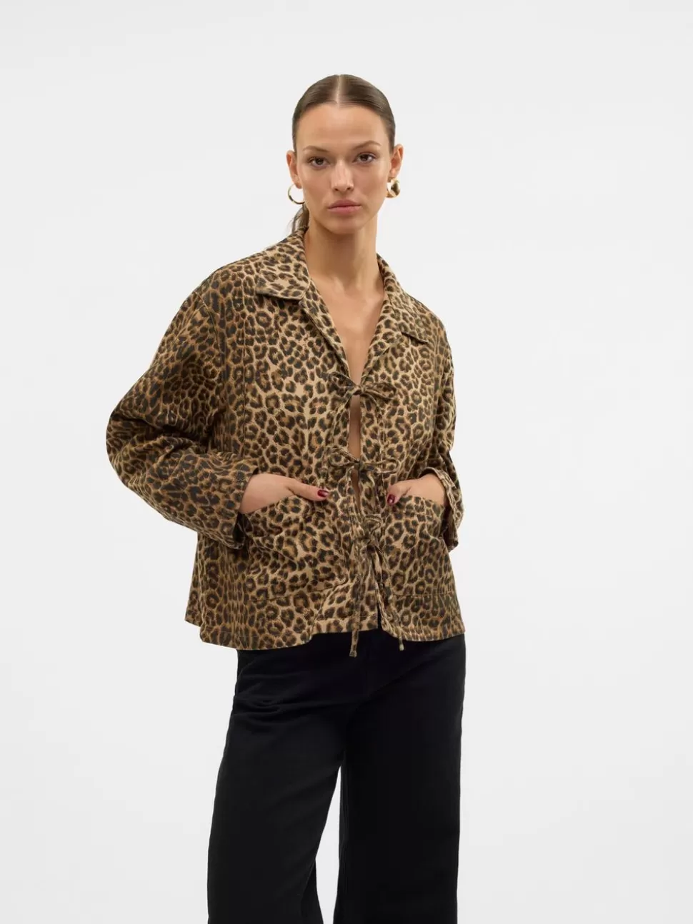 Jackor | Toppar^VERO MODA VMKIRBY Jeansjacka Silver Mink